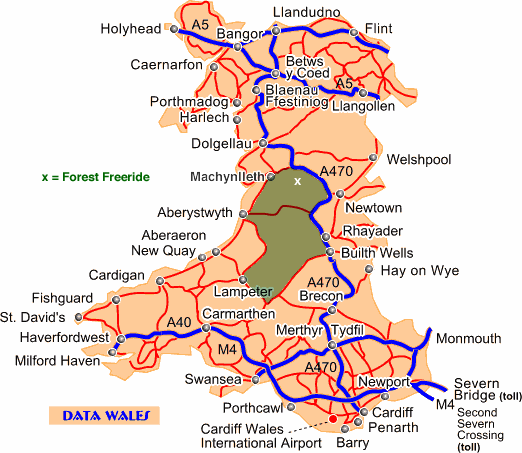 data wales map